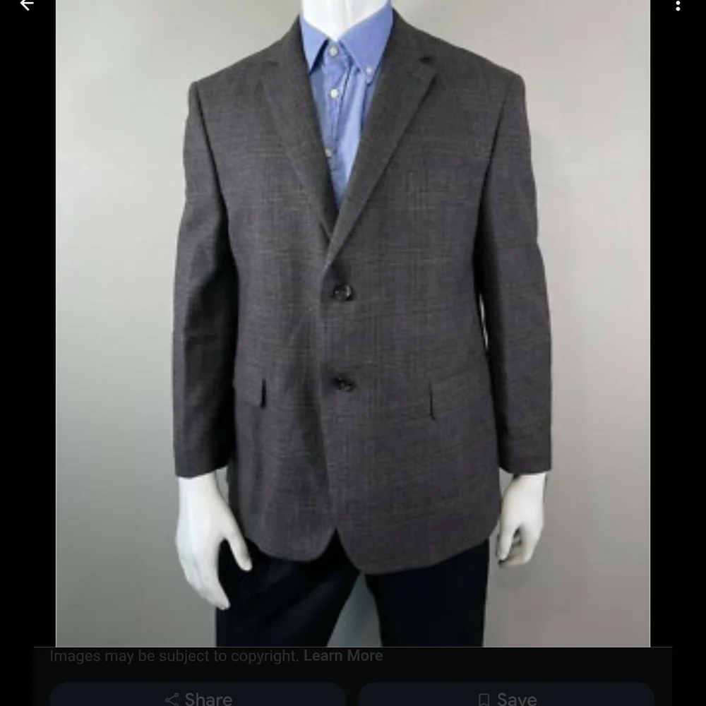 Lauren Ralph Lauren Dark Gray Blazer